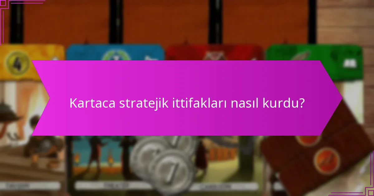 Kartaca, askeri avantaj için hangi kaynakları kontrol ediyordu?