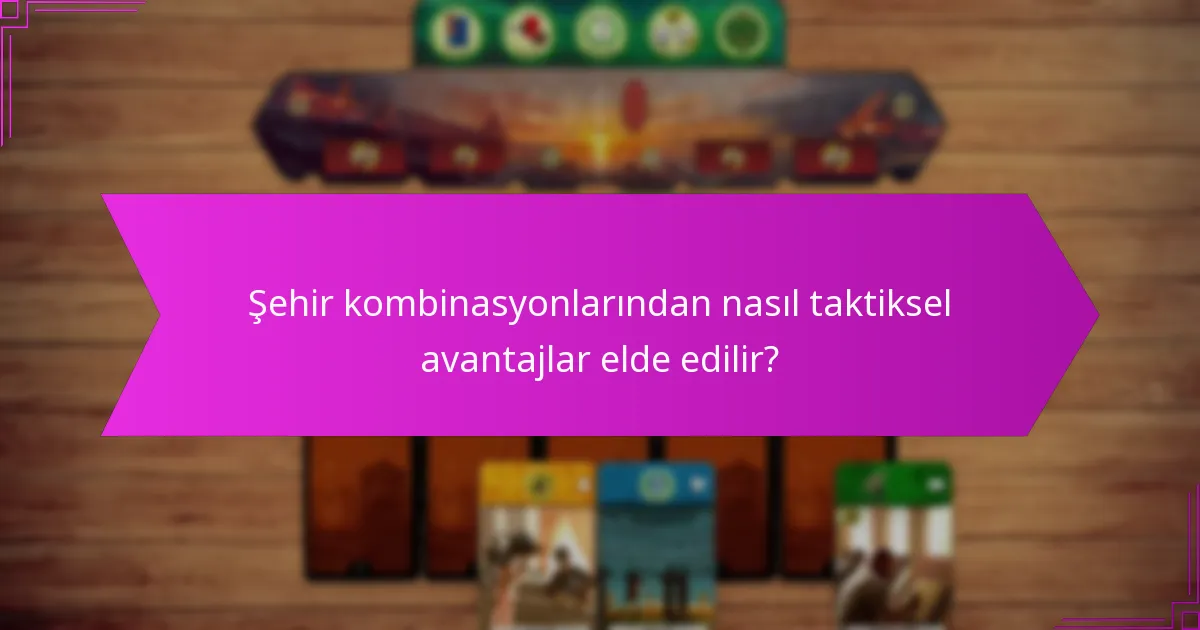 Teknoloji, şehir kombinasyon stratejilerini nasıl geliştirebilir?